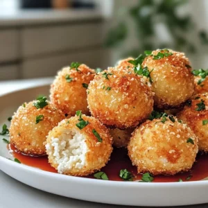 Crispy Baked Cottage Cheese Balls