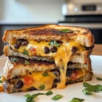 Black Bean Grilled Cheese