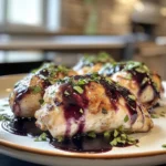 Blackberry Jalapeño Stuffed Chicken