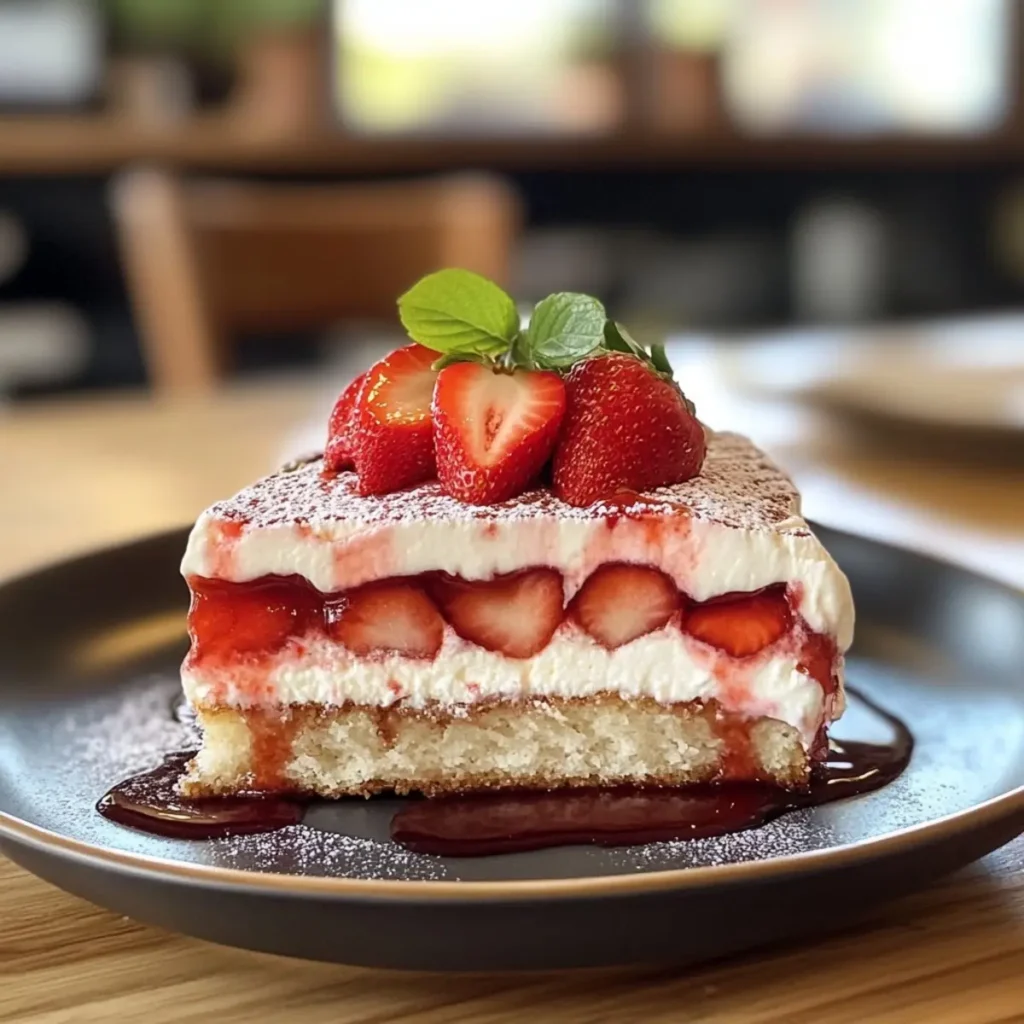 Strawberry Tiramisu