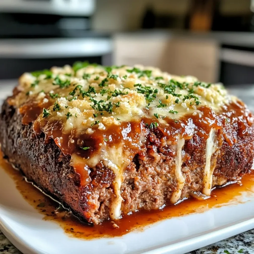 Mouthwatering Garlic Parmesan Meatloaf Recipe