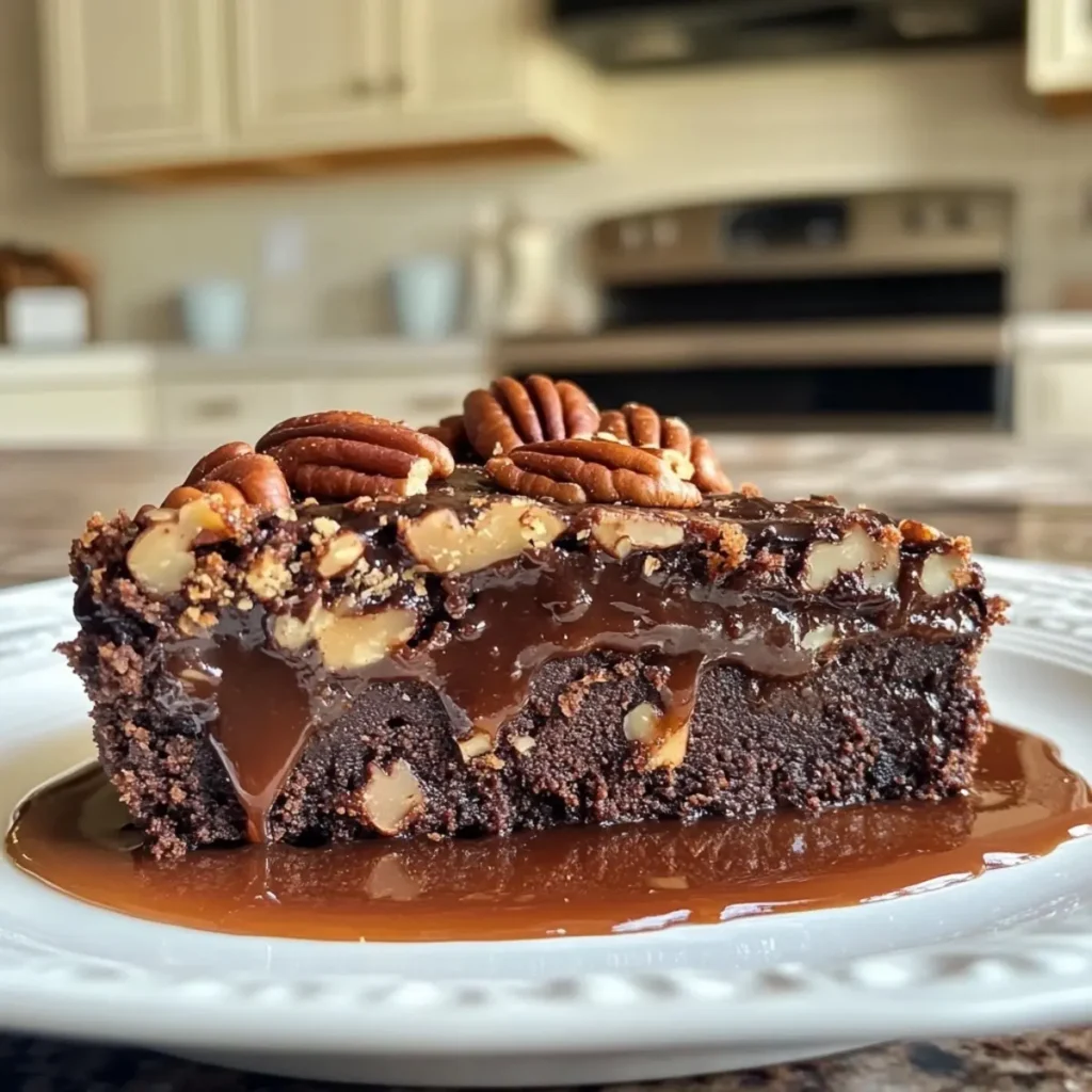 Brownie Pecan Pie