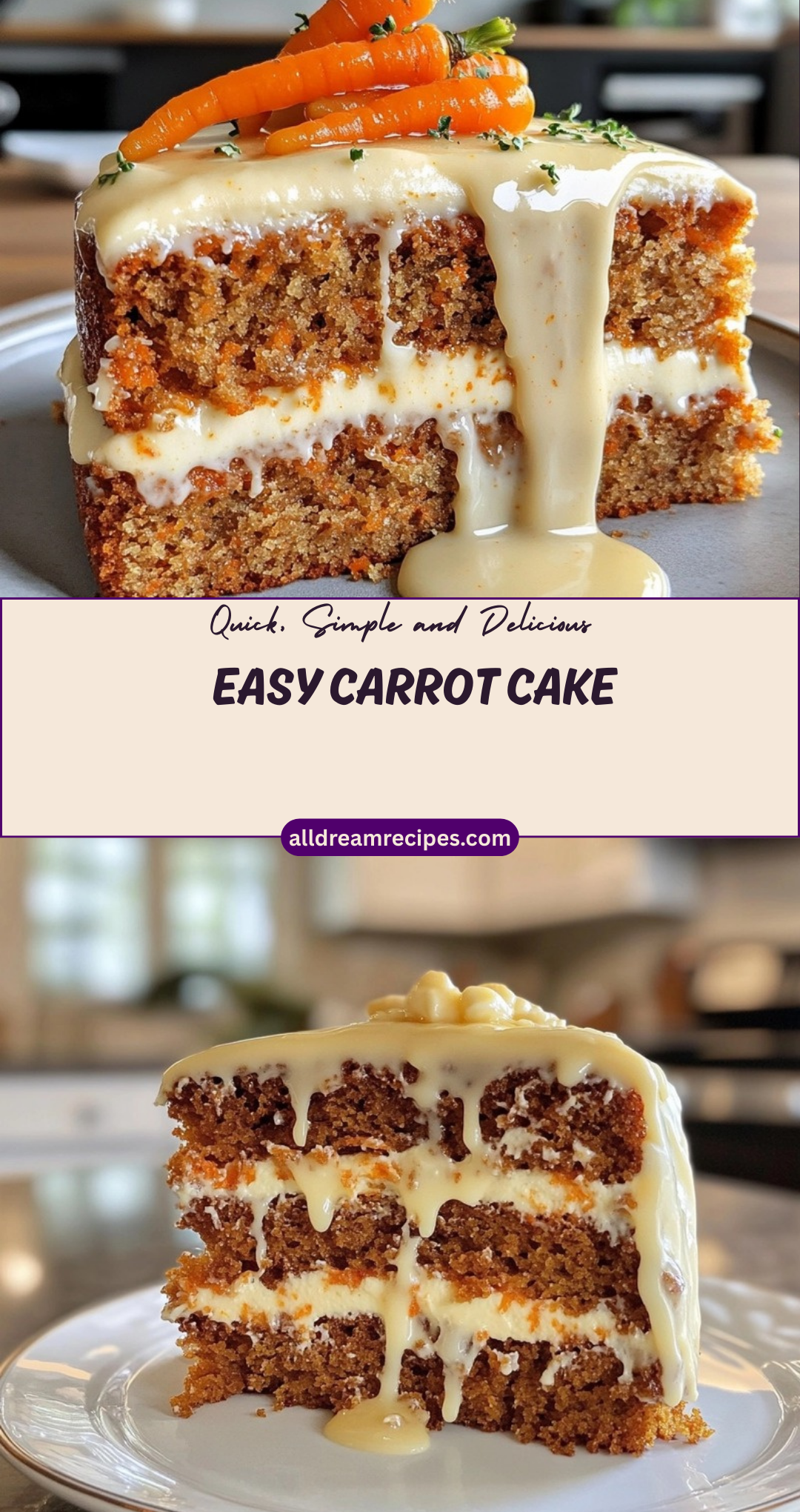 Easy Carrot Cake