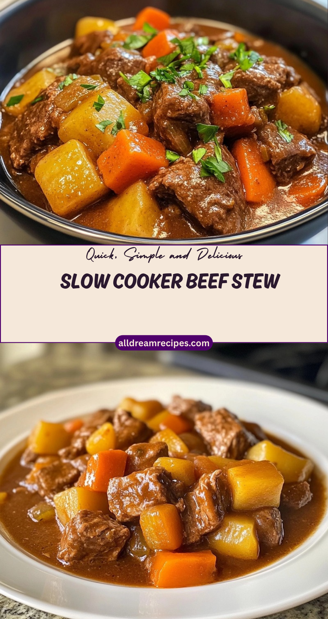 Slow Cooker Beef Stew