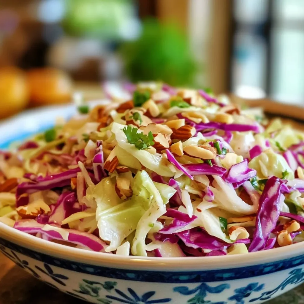 Cabbage Apple Walnut Slaw