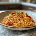 30-Minute Creamy Sun-Dried Tomato Orzo