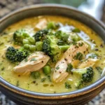 Keto Chicken Broccoli Soup
