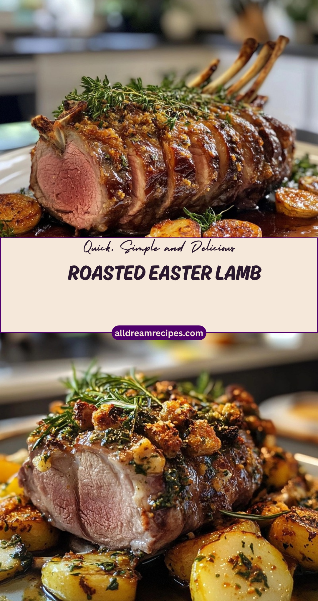 Roasted Easter Lamb