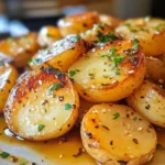 Smoky Garlic Butter Potatoes