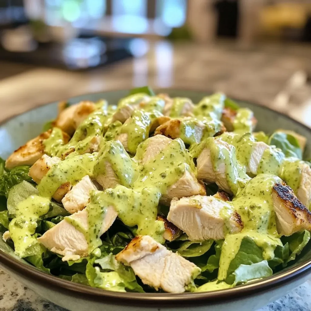 Green Goddess Chicken Salad