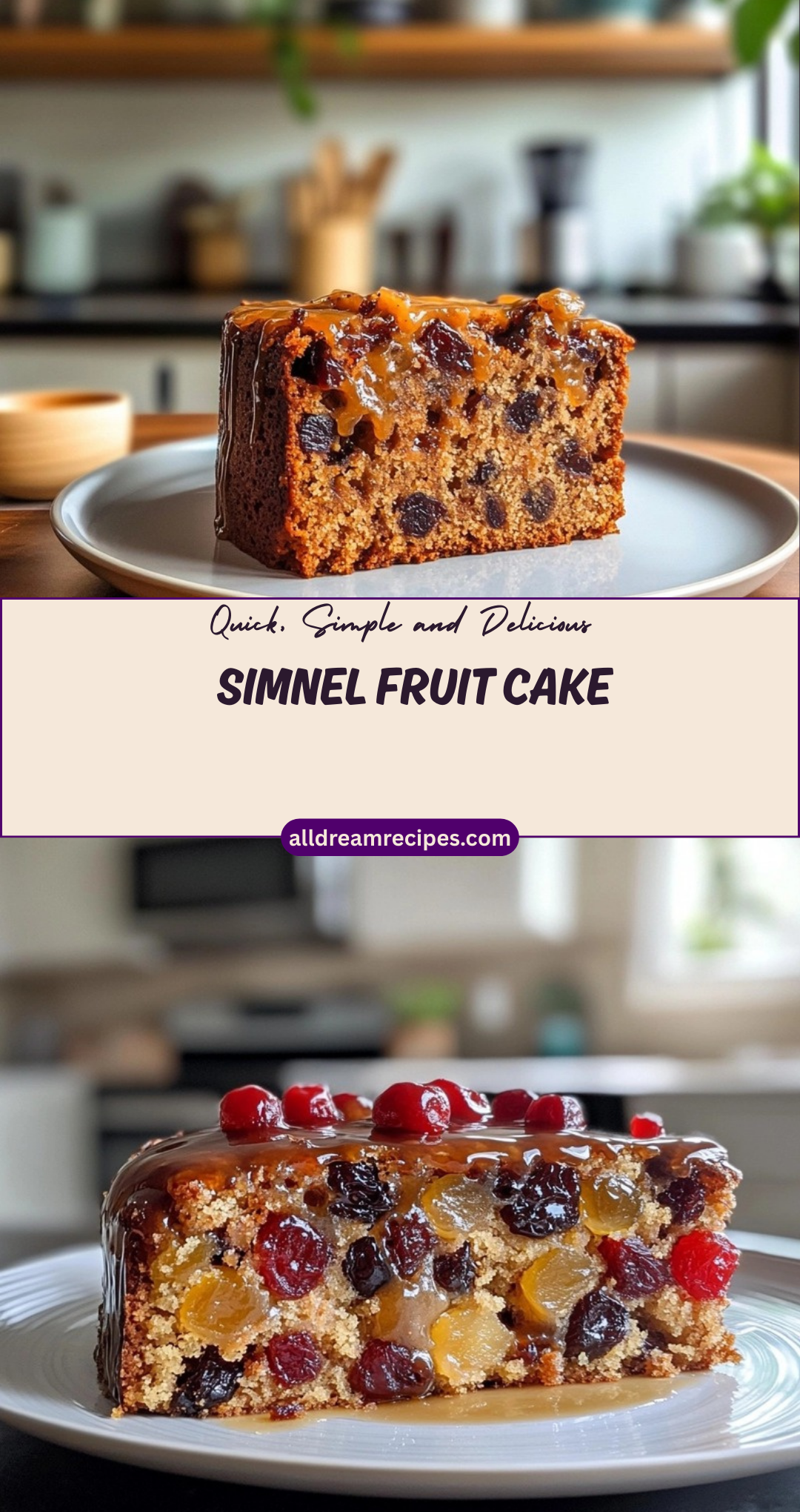 Simnel Fruit Cake