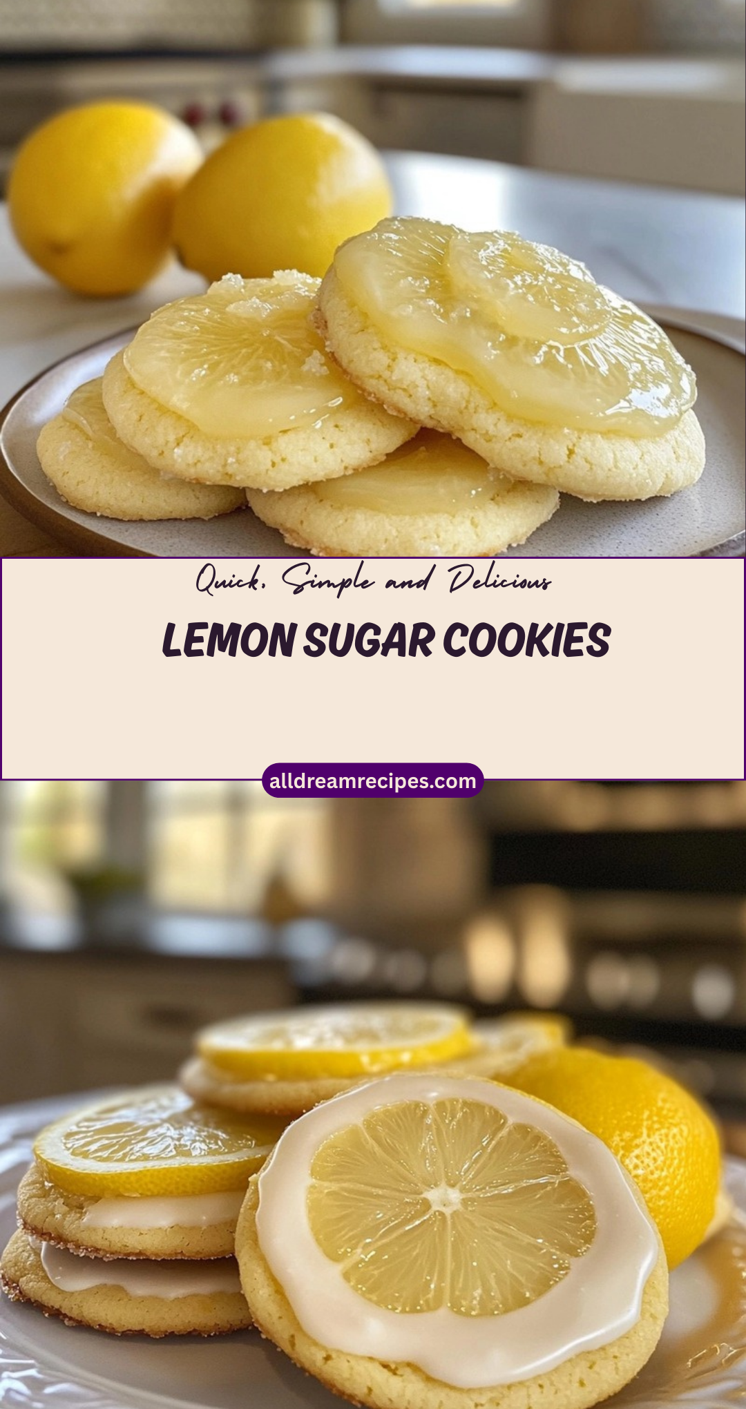 Lemon Sugar Cookies