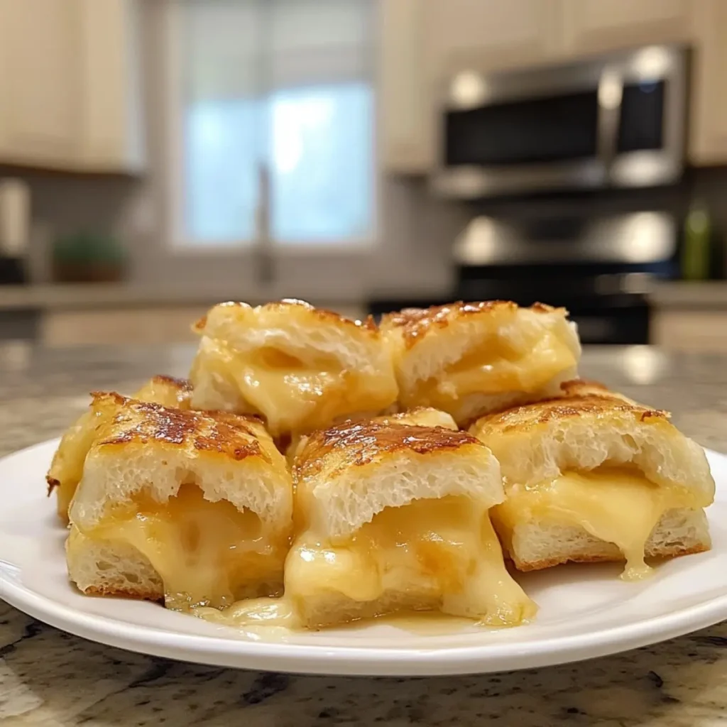 Mini Grilled Cheese Hawaiian Rolls