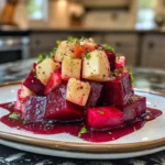 Roasted Beet Apple Salad