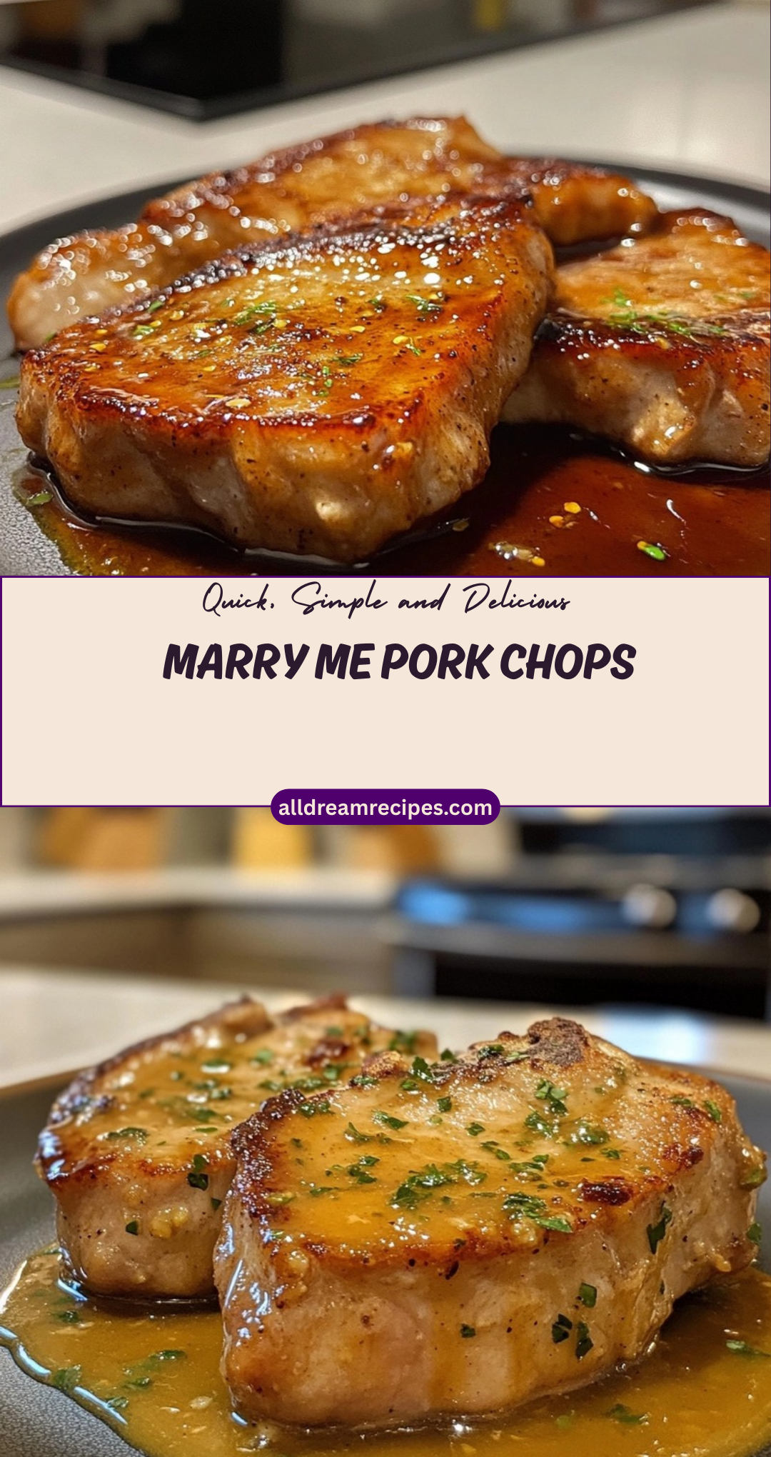 Marry Me Pork Chops