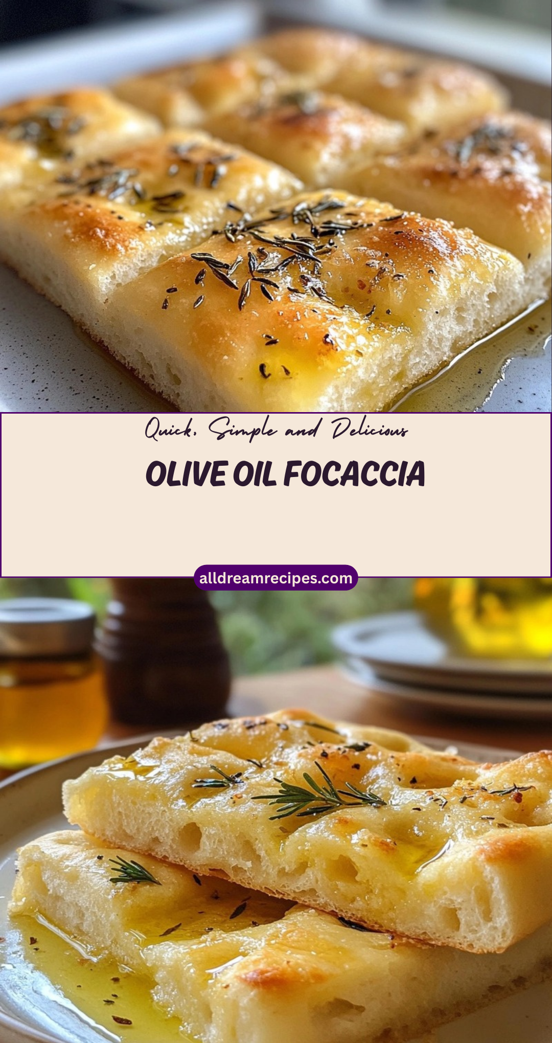 Olive Oil Focaccia