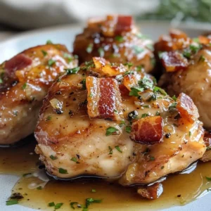 Maple Garlic Bacon Chicken