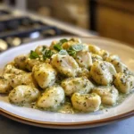Creamy Pesto Chicken Gnocchi