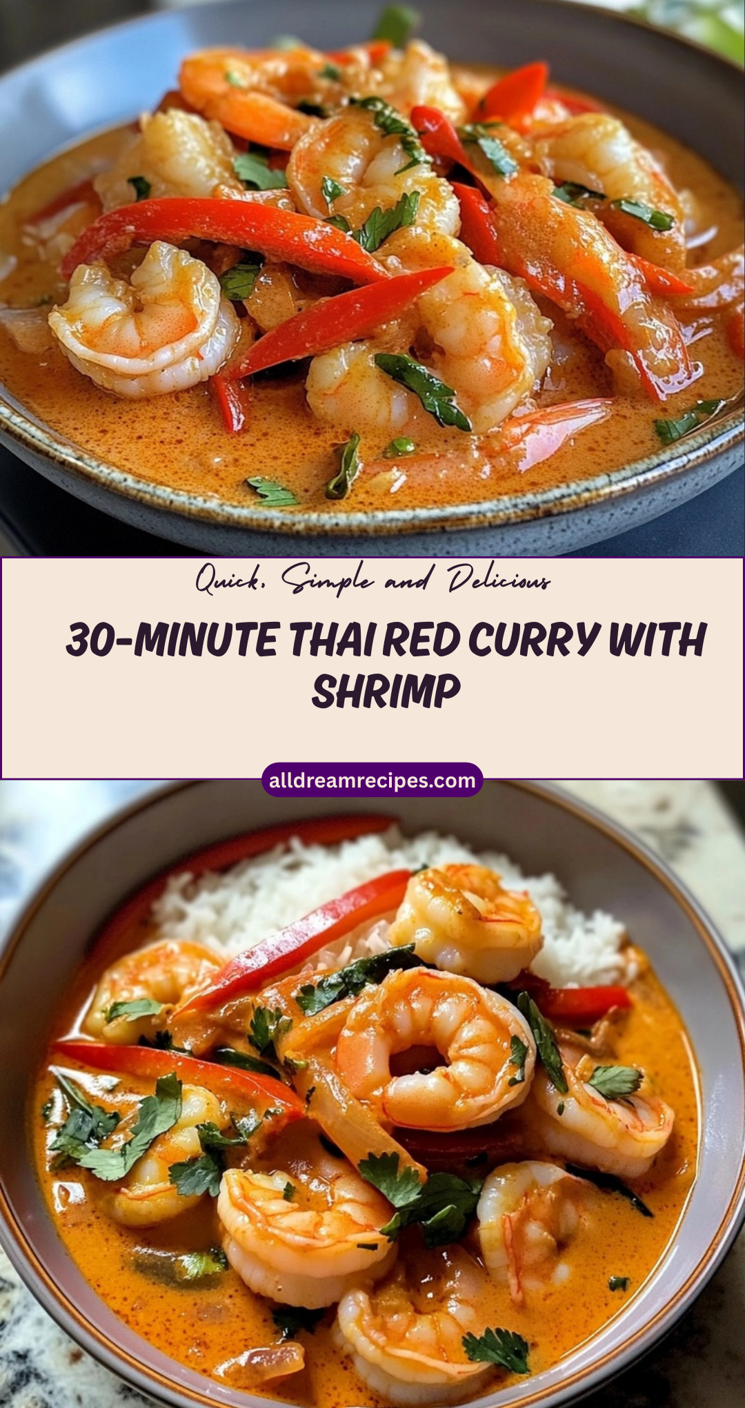 30-Minute Thai Red Curry with Shrimp