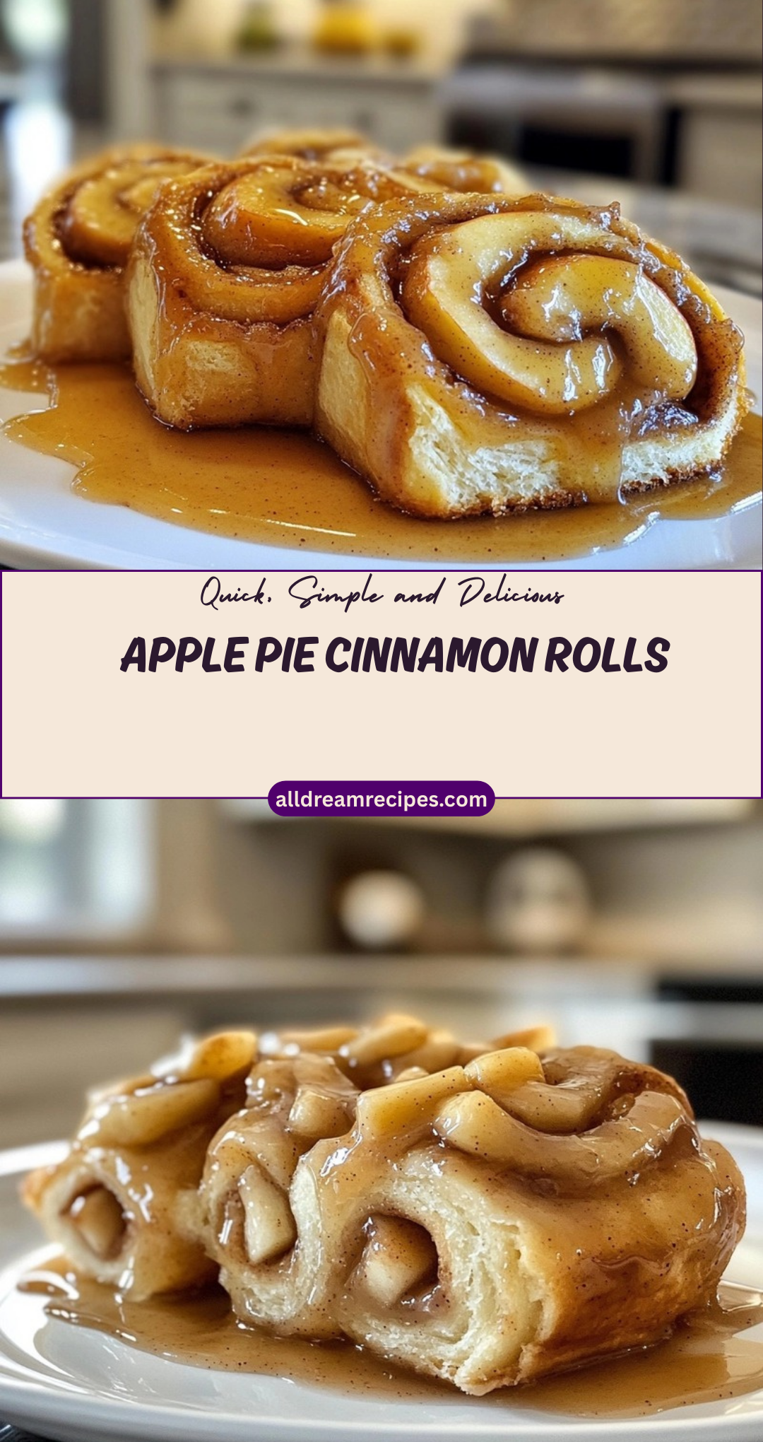Apple Pie Cinnamon Rolls