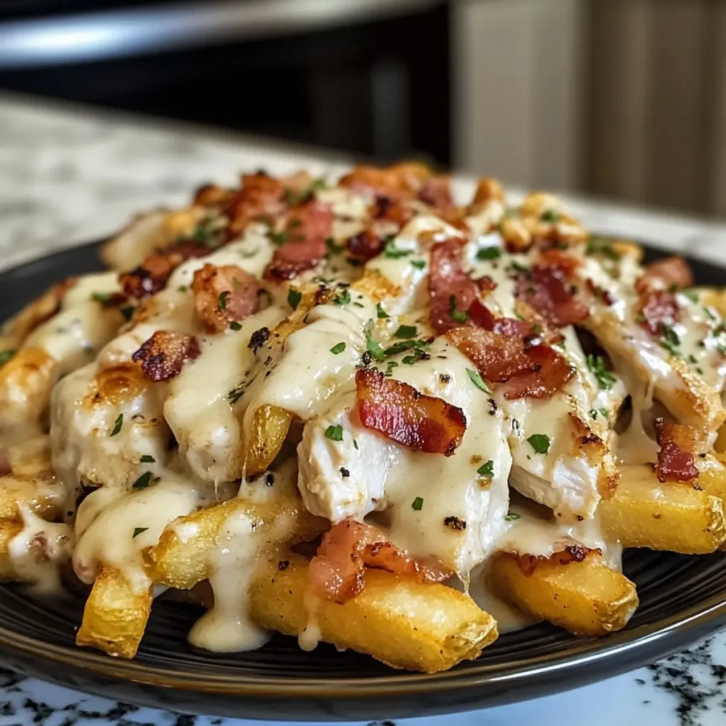 Chicken Bacon Ranch Fries