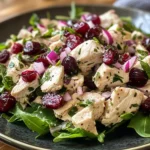 Keto Cranberry Chicken Salad