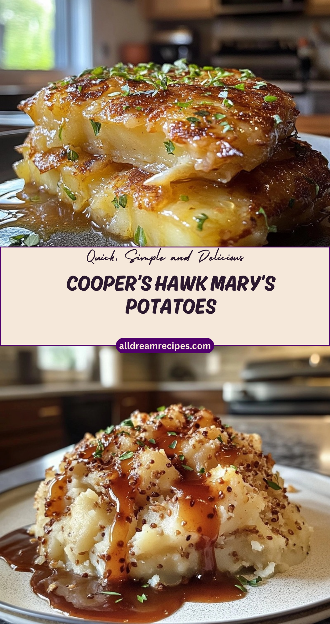 Cooper’s Hawk Mary’s Potatoes