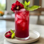 Hibiscus Bliss Refreshing Mocktail