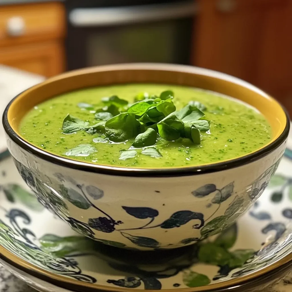 Watercress Potato Soup