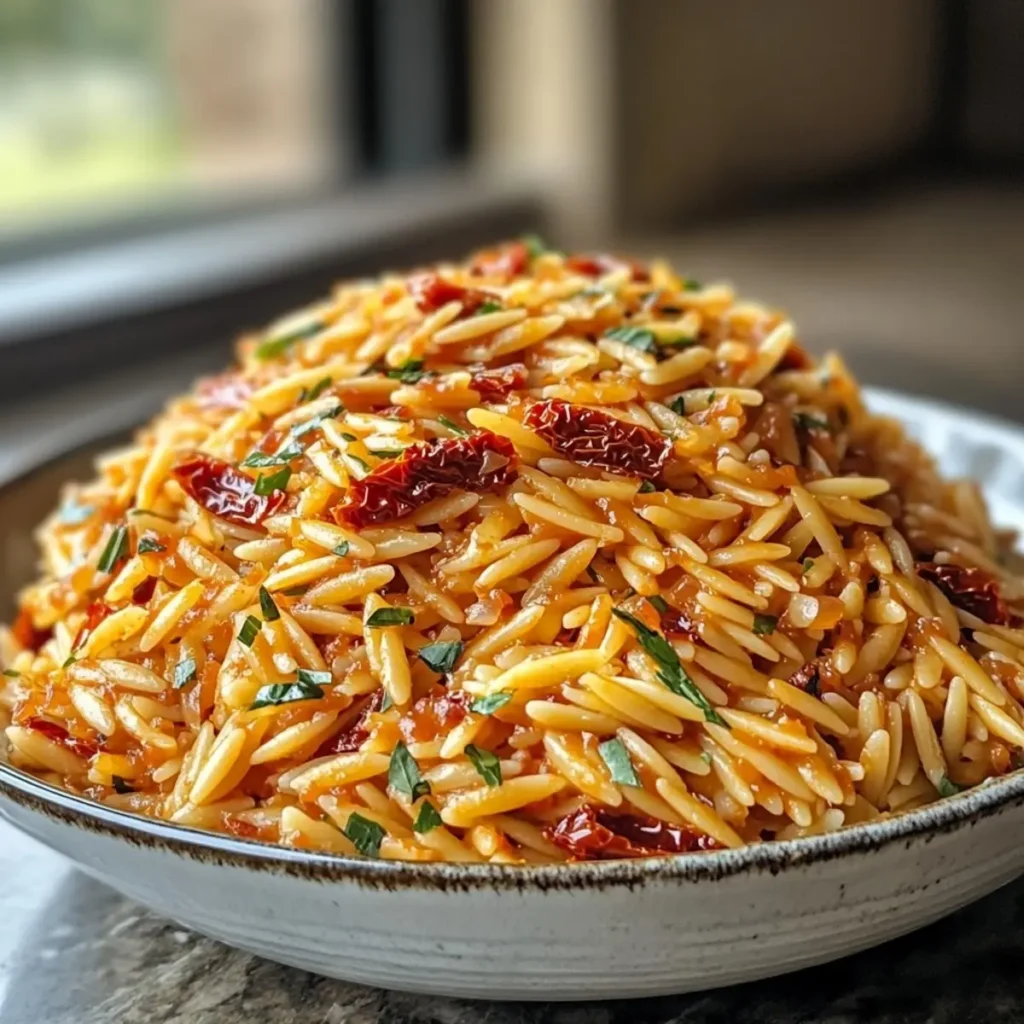 Sun-Dried Tomato Orzo