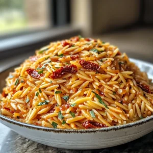 Sun-Dried Tomato Orzo